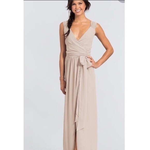 Ceremony by Joanna August NewBury Midi Wrap Dress - Picture 1 of 8